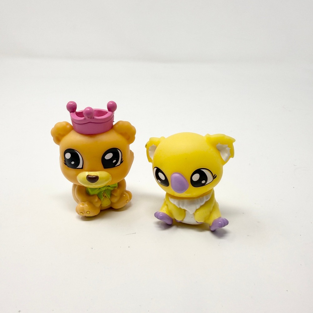 Tic Tac Toy XOXO Friends Kiki Yellow Koala and Ginger Bear Figure Lot 2 C127SMDG